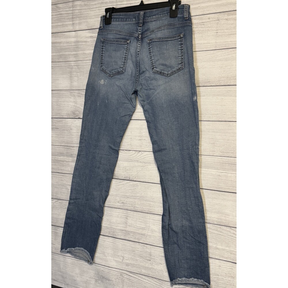 Sneak Peek SP Distressed Raw Hem Jeans – Women’s Size 27 - Picture 10 of 14